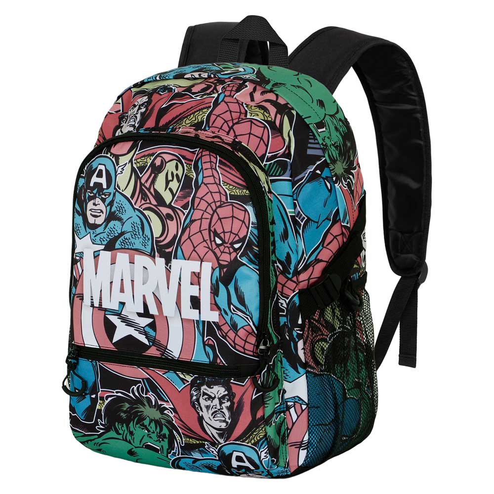 Marvel Heroes-Mochila Fight FAN 2.0, Multicolor