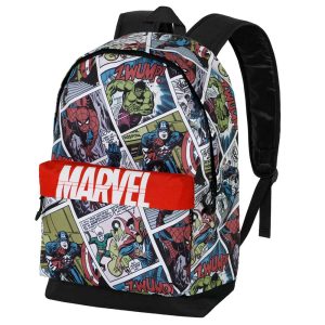 Marvel Legacy-Mochila HS FAN 2.0, Multicolor
