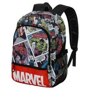 Marvel Legacy-Mochila Fight FAN 2.0, Multicolor
