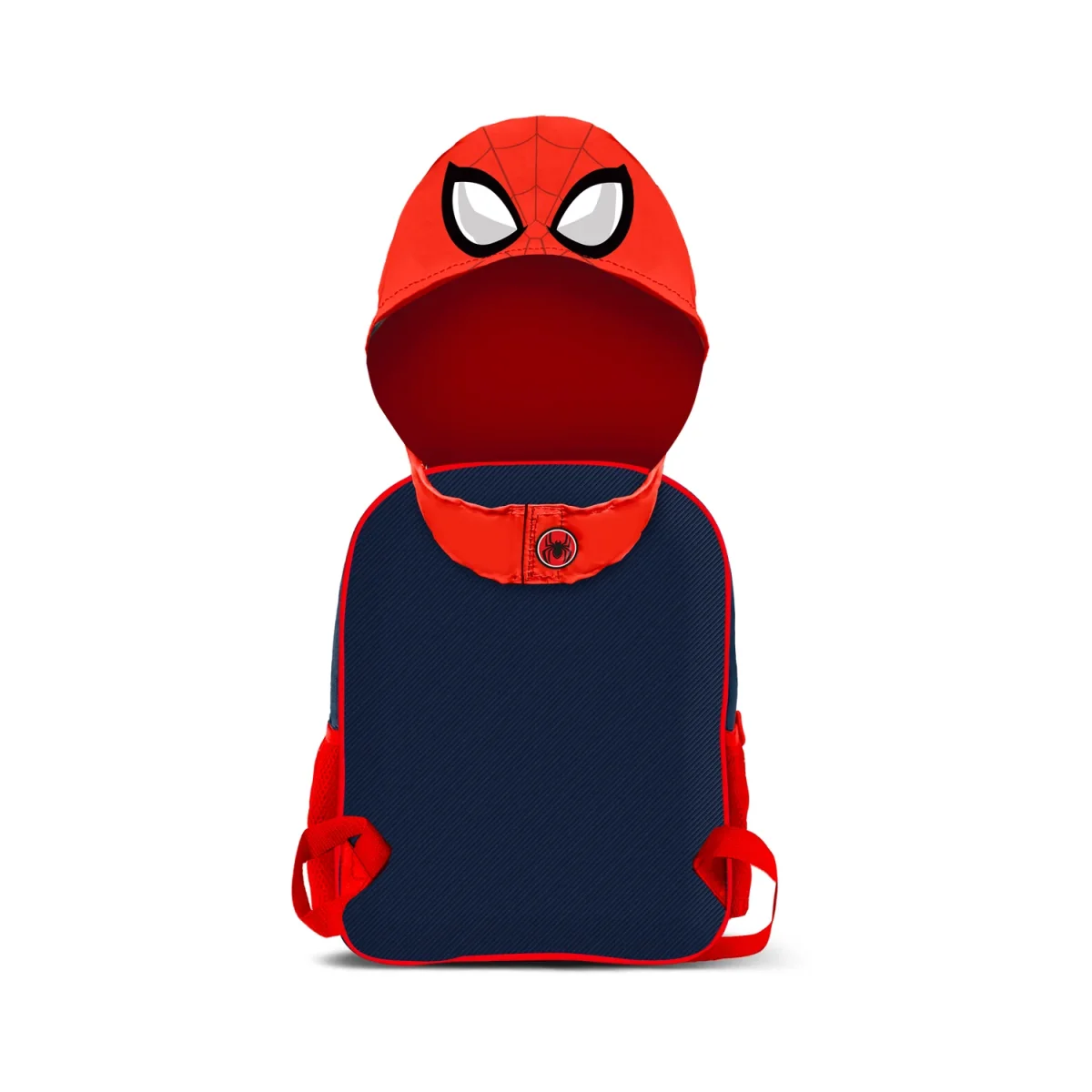 Spider-Man Gaze – Mochila Infantil con Capucha Disfraz, Rojo | Licencia Oficial Marvel - Imagen 4