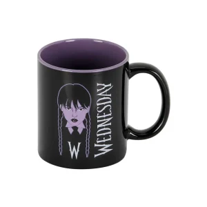 Wednesday Miércoles Braid-Taza, Negro