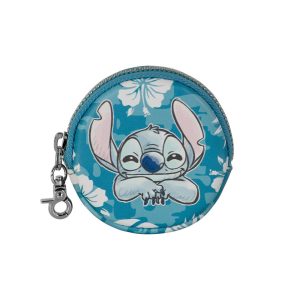 Disney Lilo y Stitch Aloha-Monedero Cookie, Azul