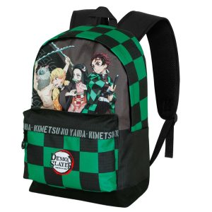 Demon Slayer Akushon-Mochila HS FAN 2.2, Multicolor
