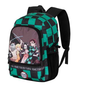 Demon Slayer Akushon-Mochila Fight FAN 2.2, Multicolor
