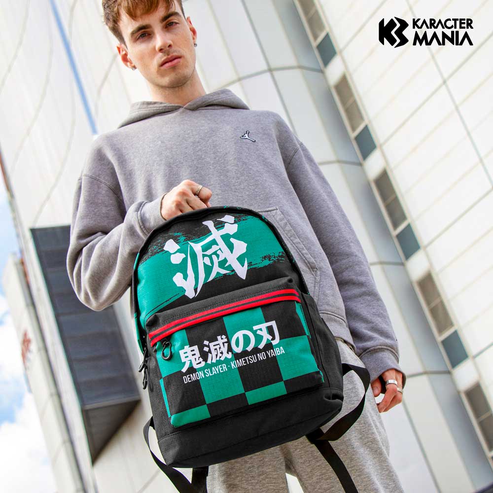 Demon Slayer Sutoriku-Mochila HS PLUS, Multicolor - Imagen 6