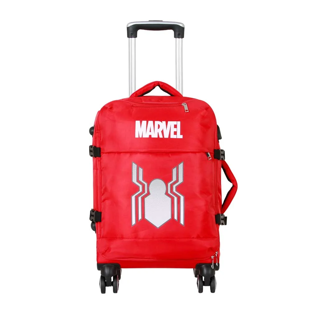 Marvel Spiderman Spider-Maleta de Cabina 4 Ruedas, Rojo - Imagen 3