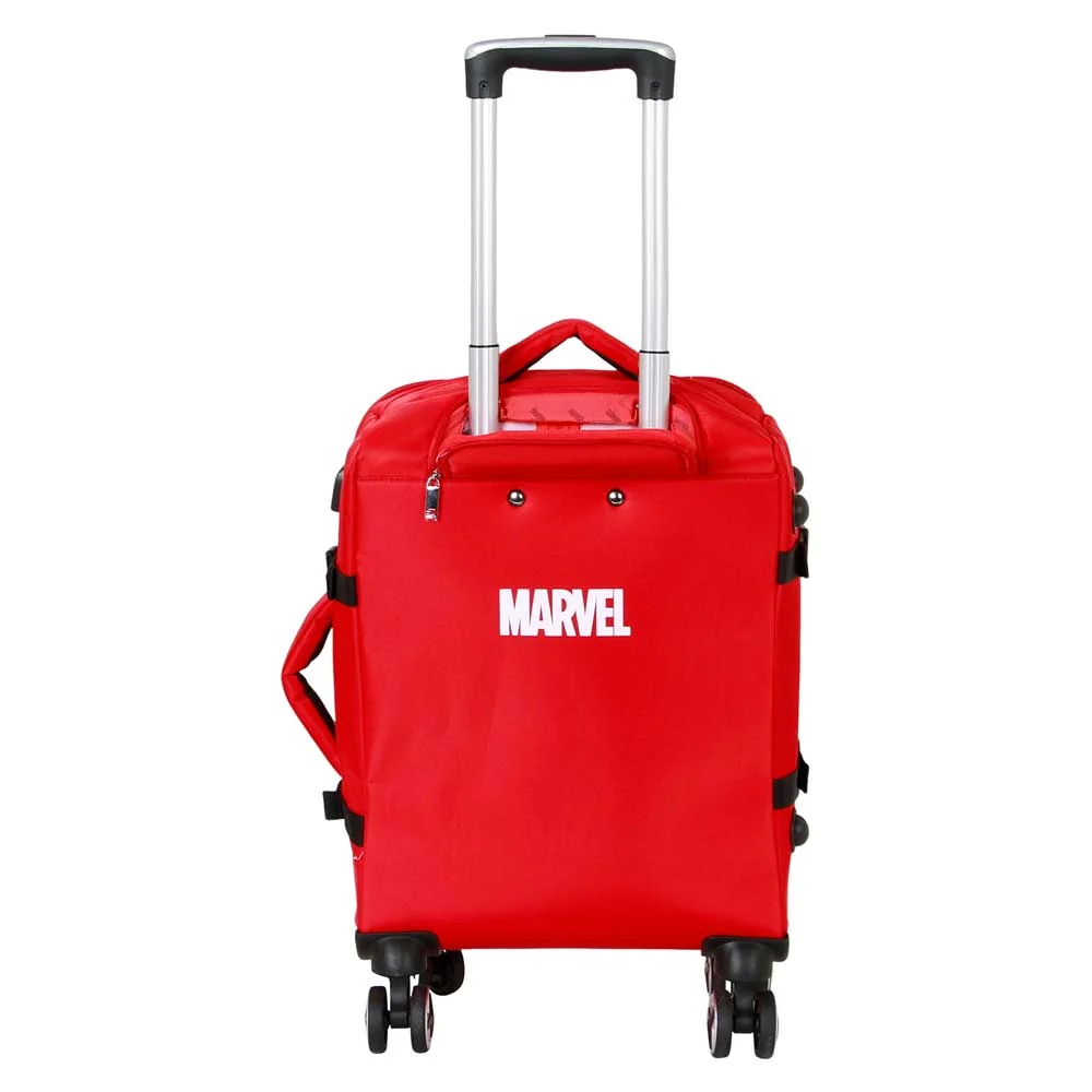 Marvel Spiderman Spider-Maleta de Cabina 4 Ruedas, Rojo - Imagen 4