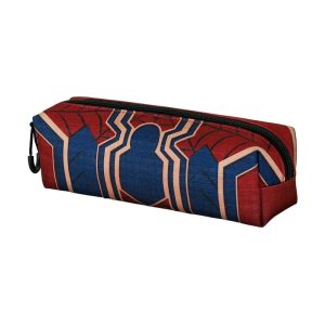 Spider-Man Drop – Estuche Portatodo Cuadrado FAN 2.2, Rojo | Licencia Oficial Marvel