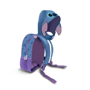 Disney Lilo y Stitch Lemur-Mochila con Capucha Hood, Azul