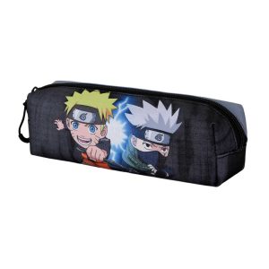 Naruto Kid-Estuche Portatodo Cuadrado FAN 2.2, Gris