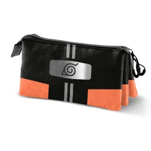 Naruto Dress-Estuche Portatodo Triple, Multicolor