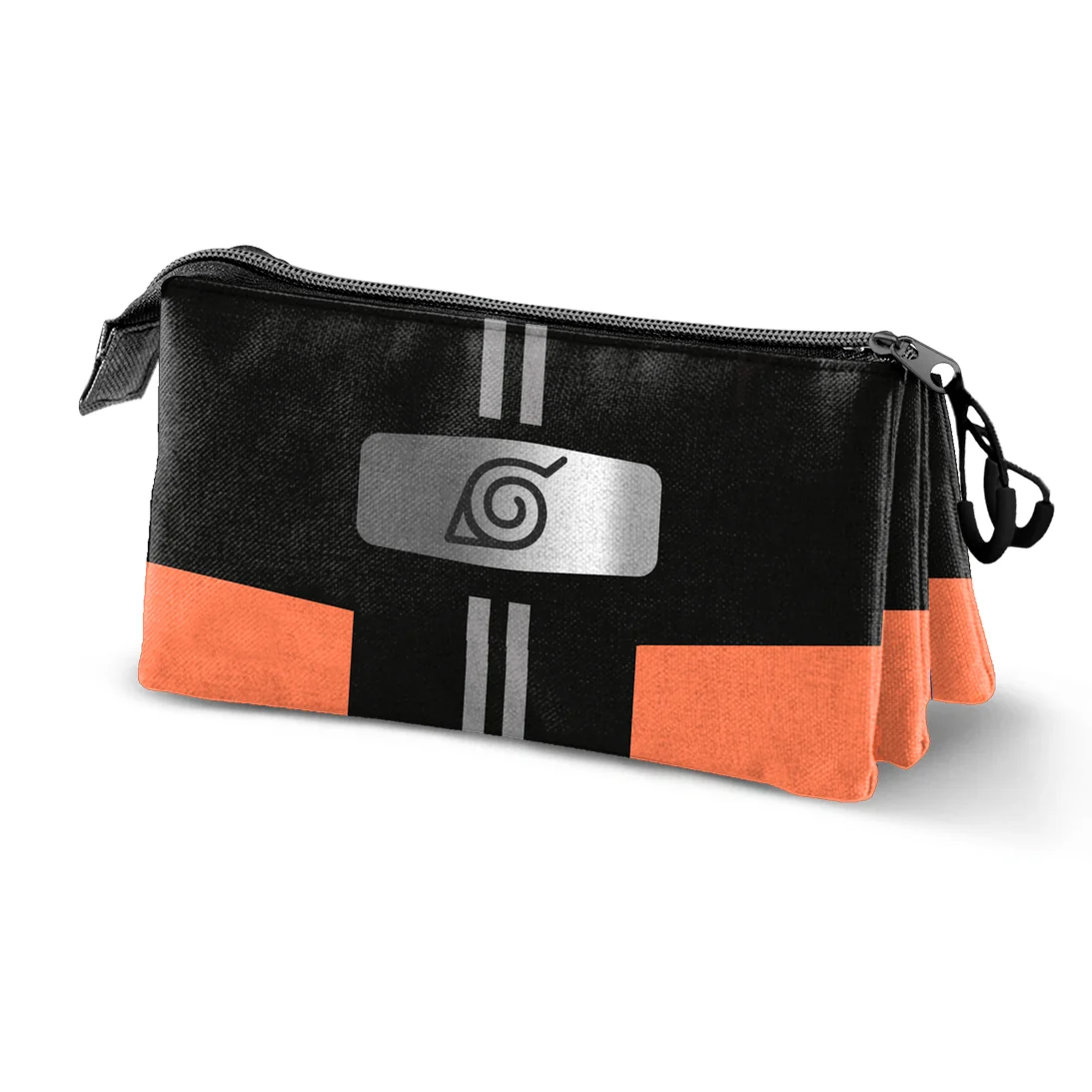 Naruto Dress-Estuche Portatodo Triple, Multicolor