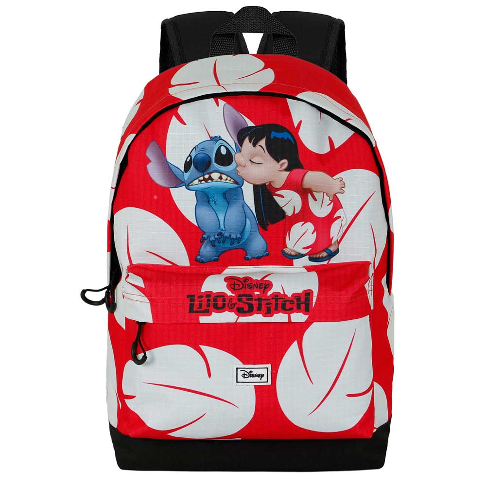 Disney Lilo y Stitch Kiss-Mochila HS FAN 2.2, Rojo - Imagen 3
