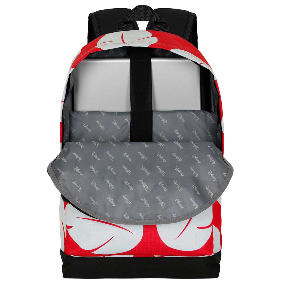 Disney Lilo y Stitch Kiss-Mochila HS FAN 2.2, Rojo - Imagen 5