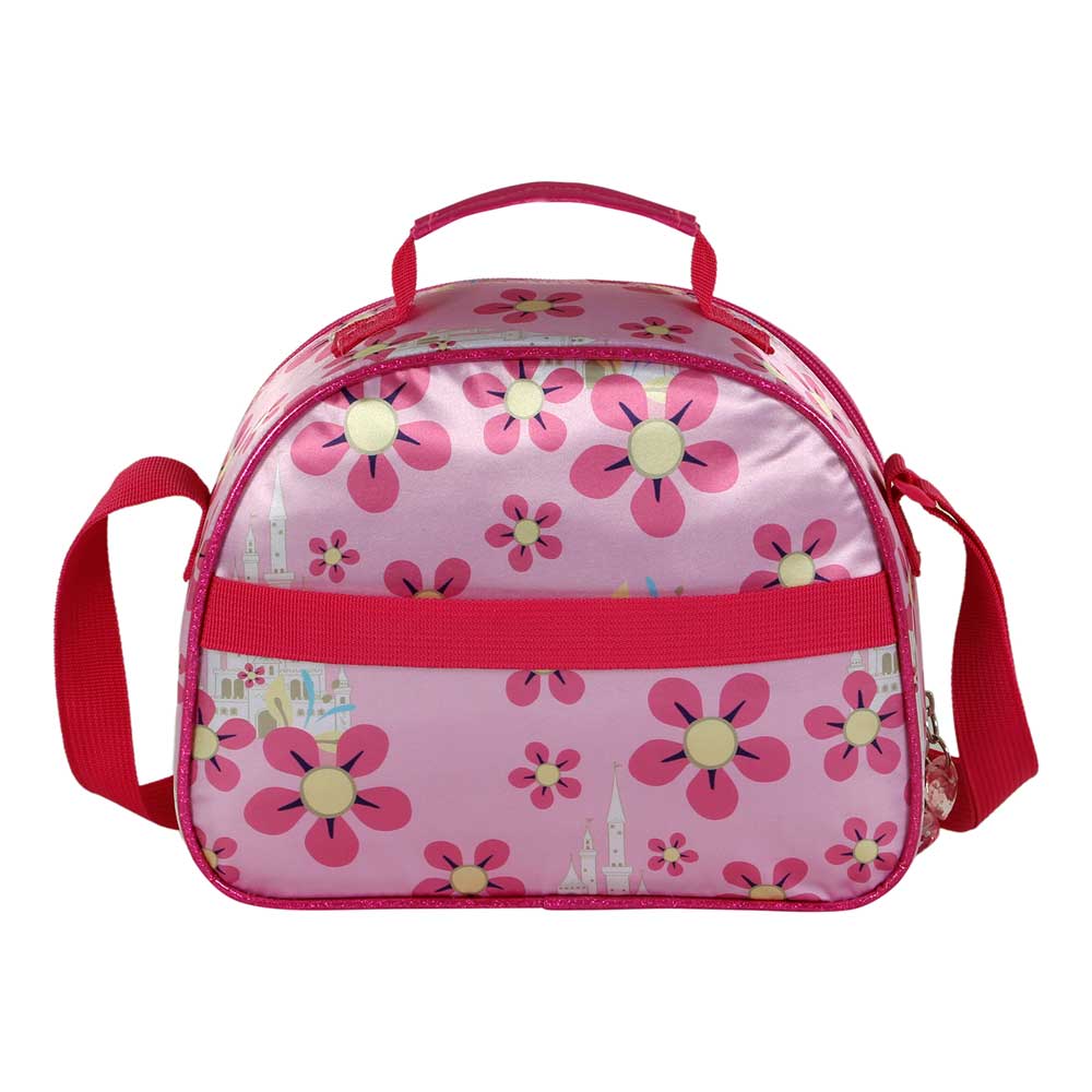Disney Princesas Palace-Bolsa Portamerienda 3D, Rosa - Imagen 4