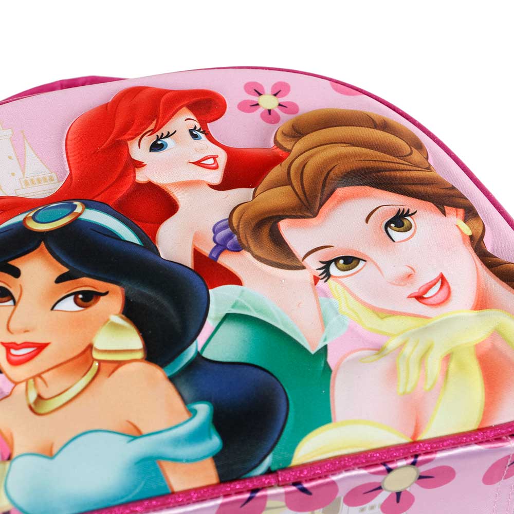 Disney Princesas Palace-Bolsa Portamerienda 3D, Rosa - Imagen 5