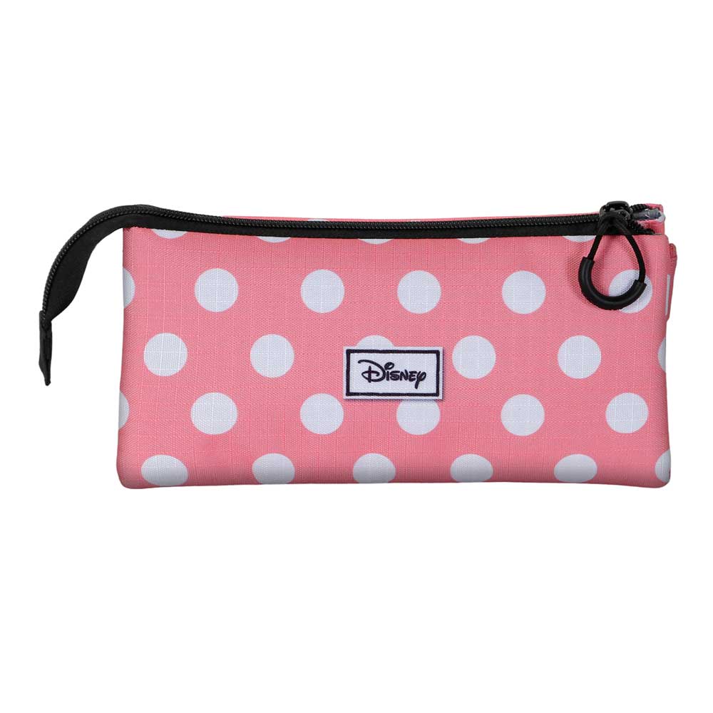 Disney Minnie Mouse Closer-Estuche Portatodo Triple, Rosa - Imagen 4
