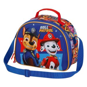 Paw Patrol La Patrulla Canina Duty-Bolsa Portamerienda 3D, Multicolor