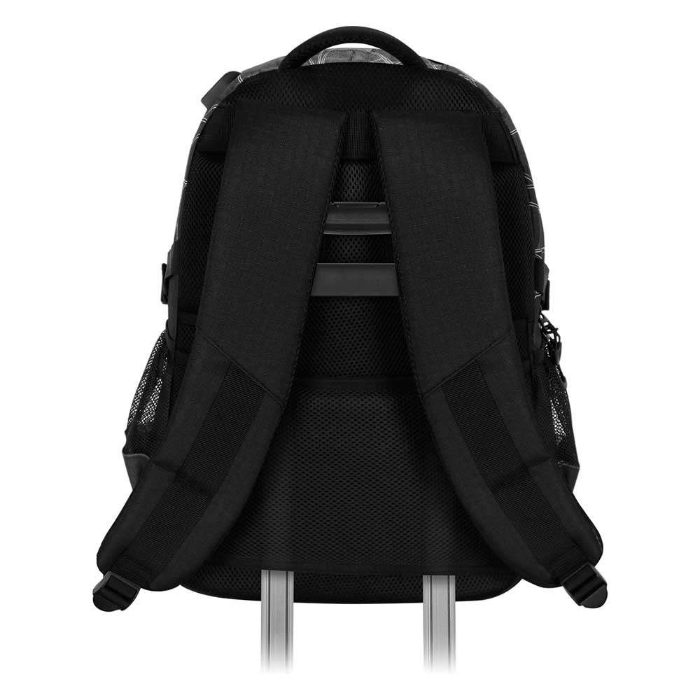 Marvel Spiderman Spin-Mochila Running PLUS, Gris - Imagen 4