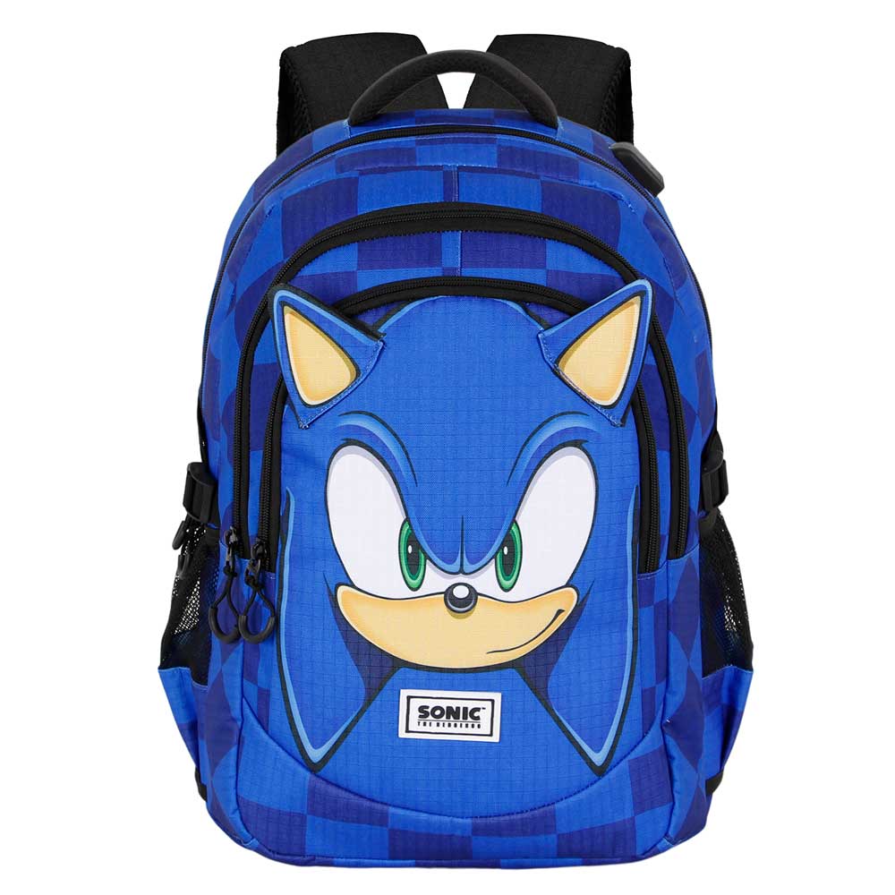 Sonic The Hedgehog - SEGA Sight-Mochila Running PLUS, Azul - Imagen 3
