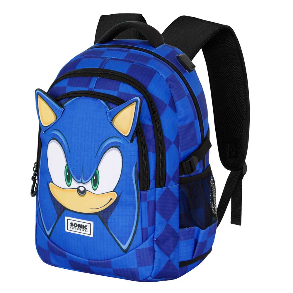 Sonic The Hedgehog - SEGA Sight-Mochila Running PLUS, Azul