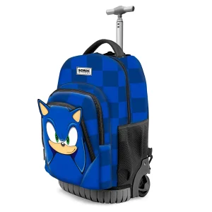 Sonic The Hedgehog - SEGA Sight-Mochila Trolley GTS FAN, Azul