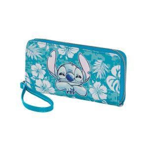 Disney Lilo y Stitch Aloha-Billetero Essential, Azul