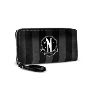 Wednesday Miércoles Original-Billetero Essential, Negro
