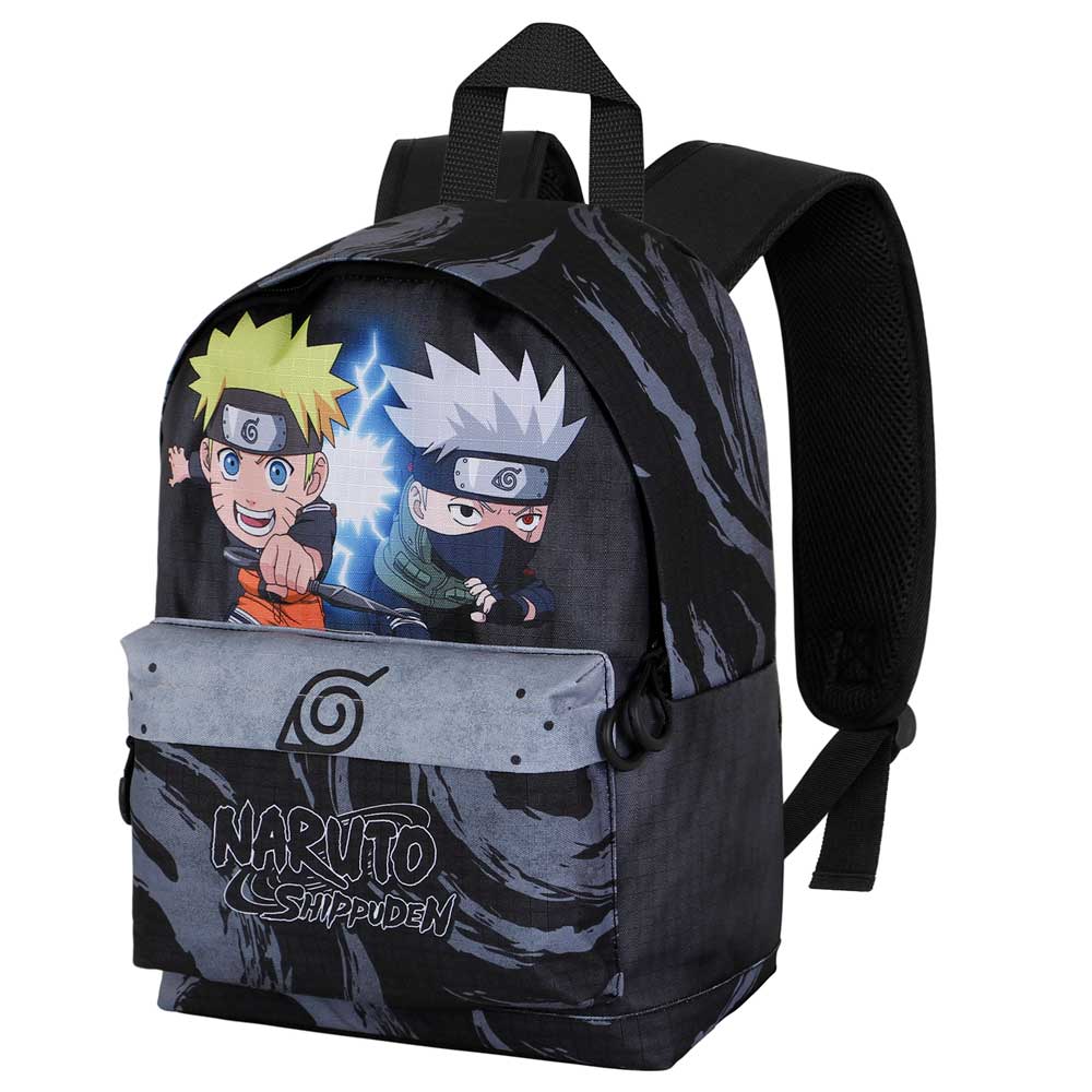 Naruto Kid-Mochila Pequeña HS FAN, Gris - Imagen 2