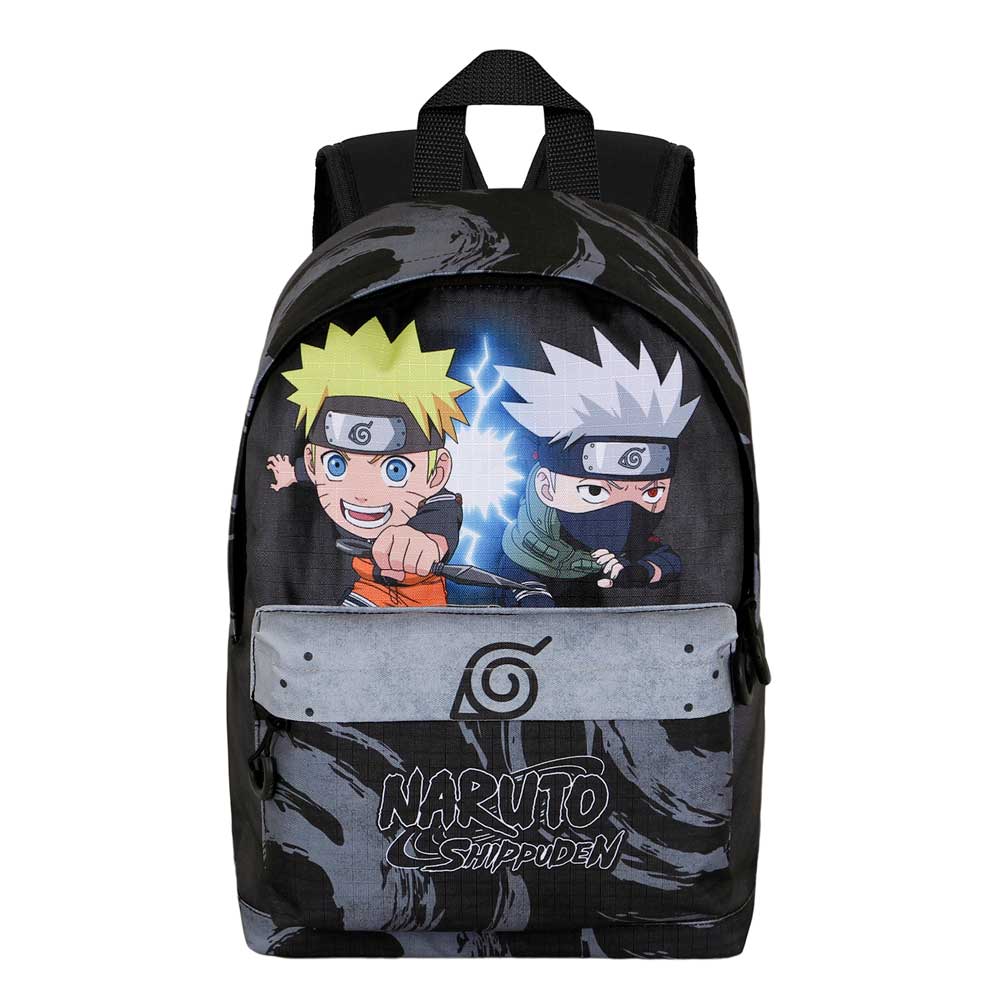 Naruto Kid-Mochila Pequeña HS FAN, Gris - Imagen 3