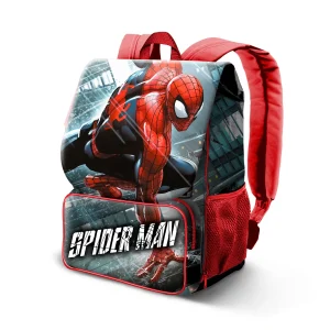 Marvel Spiderman Rain-Mochila Expandible EXP, Multicolor