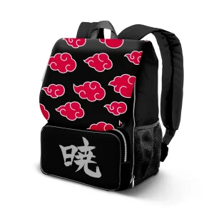 Naruto Clouds-Mochila Expandible EXP, Negro