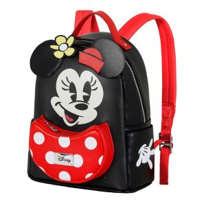 Disney Minnie Mouse Face-Mochila Heady, Multicolor
