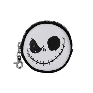 Disney Pesadilla Antes de Navidad Face-Monedero Cookie, Negro