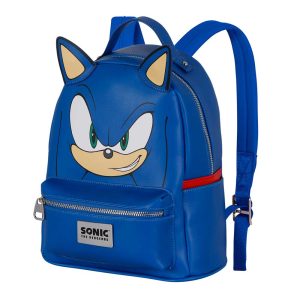 Sonic The Hedgehog - SEGA Face-Mochila Heady, Azul