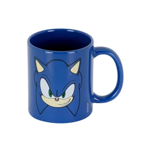 Sonic The Hedgehog Face-Taza, Azul