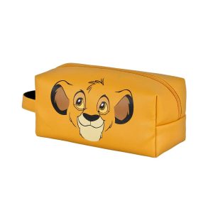 Disney El Rey León Face-Neceser de Viaje Brick PLUS, Amarillo