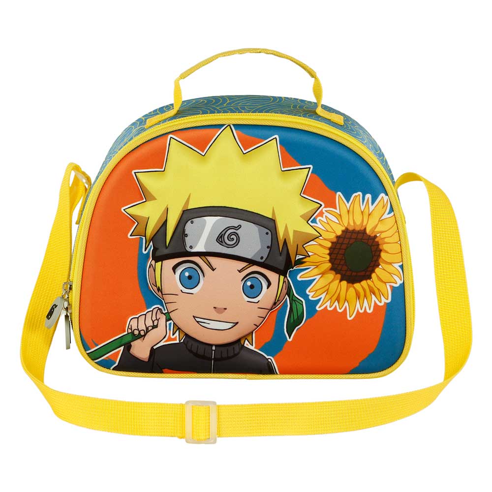 Naruto Peace-Bolsa Portamerienda 3D, Multicolor - Imagen 3