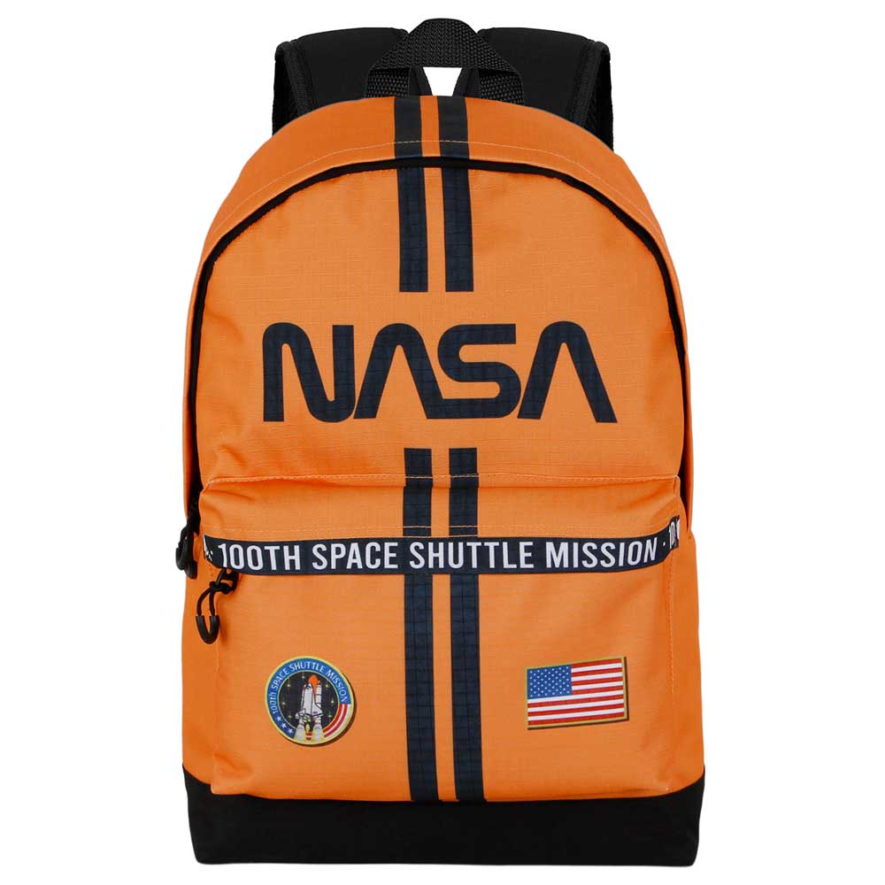 NASA Lines – Mochila Escolar HS FAN 2.2, Naranja | Licencia Oficial - Imagen 3