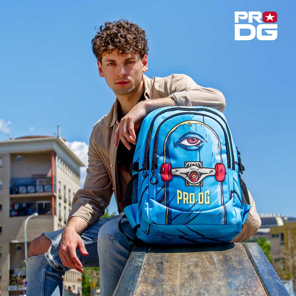 PRO-DG Eye-Mochila Running PLUS, Azul - Imagen 6