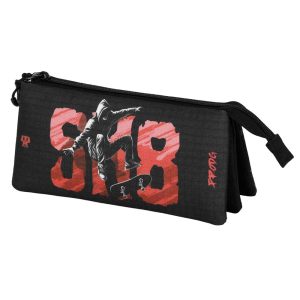 PRODG SK8-Estuche Portatodo Triple, Negro