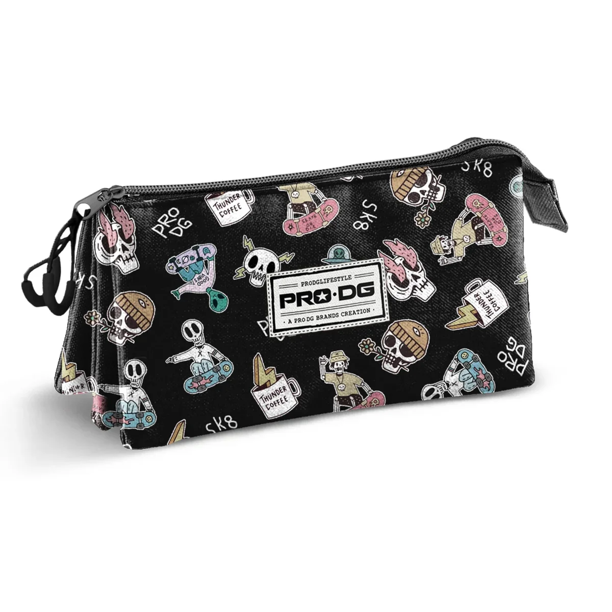 PRODG Underground-Estuche Portatodo Triple, Negro - Imagen 4