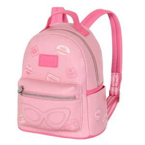 Barbie Travel-Mochila Heady, Rosa