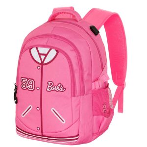Barbie Varsity-Mochila Running PLUS, Rosa