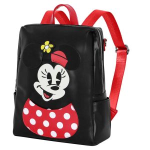 Disney Minnie Mouse Face-Mochila Shield, Multicolor
