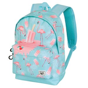 Oh My Pop! Ice Flamingo-Mochila HS FAN 2.2, Turquesa