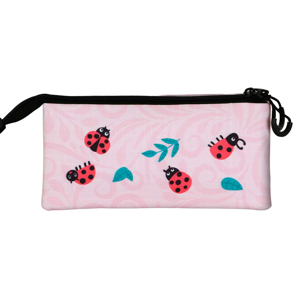 Oh My Pop! Ladybug-Estuche Portatodo Triple, Rosa - Imagen 4