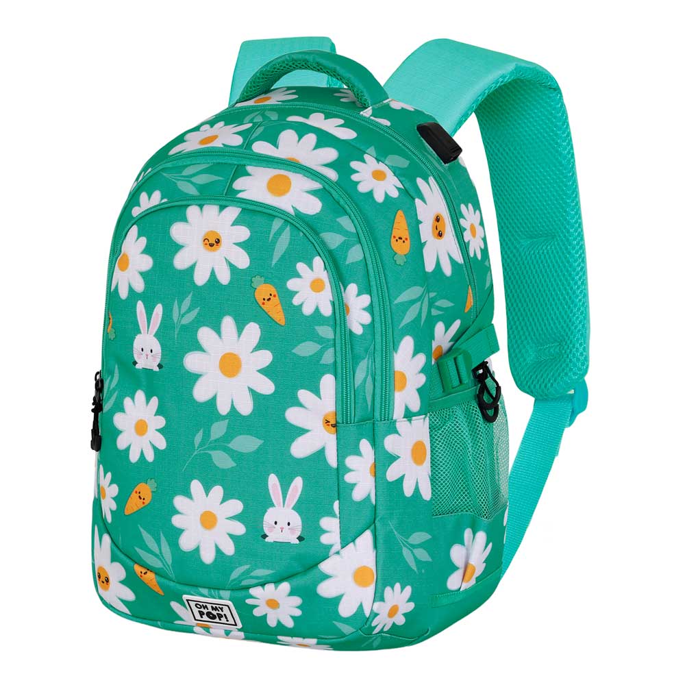 Oh My Pop Blooming-Mochila Running PLUS, Turquesa - Imagen 2