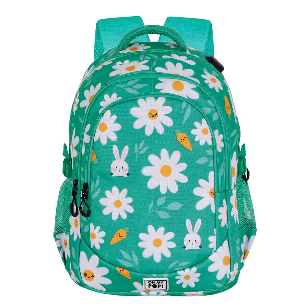 Oh My Pop Blooming-Mochila Running PLUS, Turquesa - Imagen 3