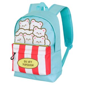 Oh My Pop! Popcorn-Mochila HS FAN 2.2, Azul